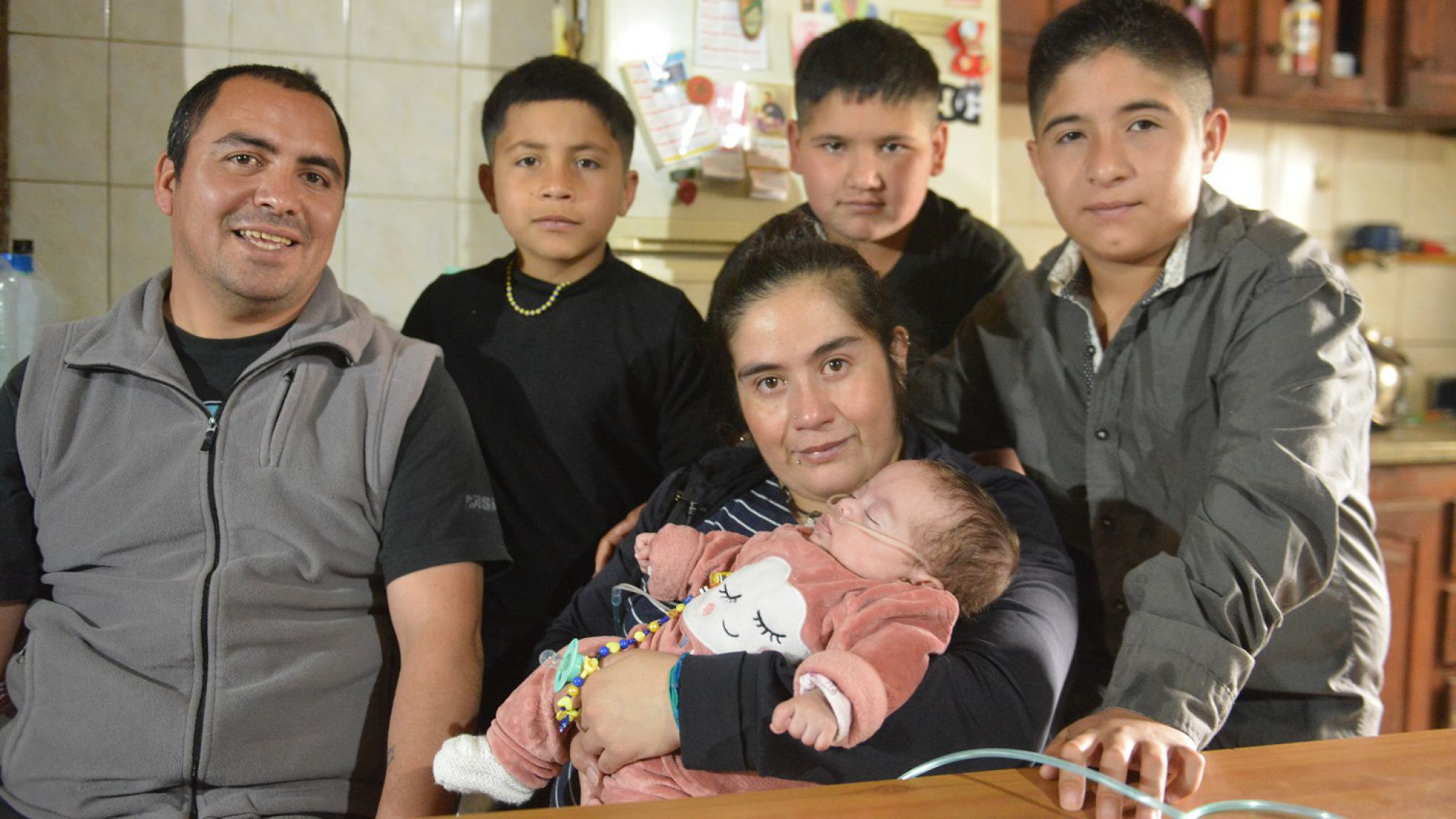 Conocé a Milagros: la bebé que nació con 6 meses de gestación y pesó 750 gramos