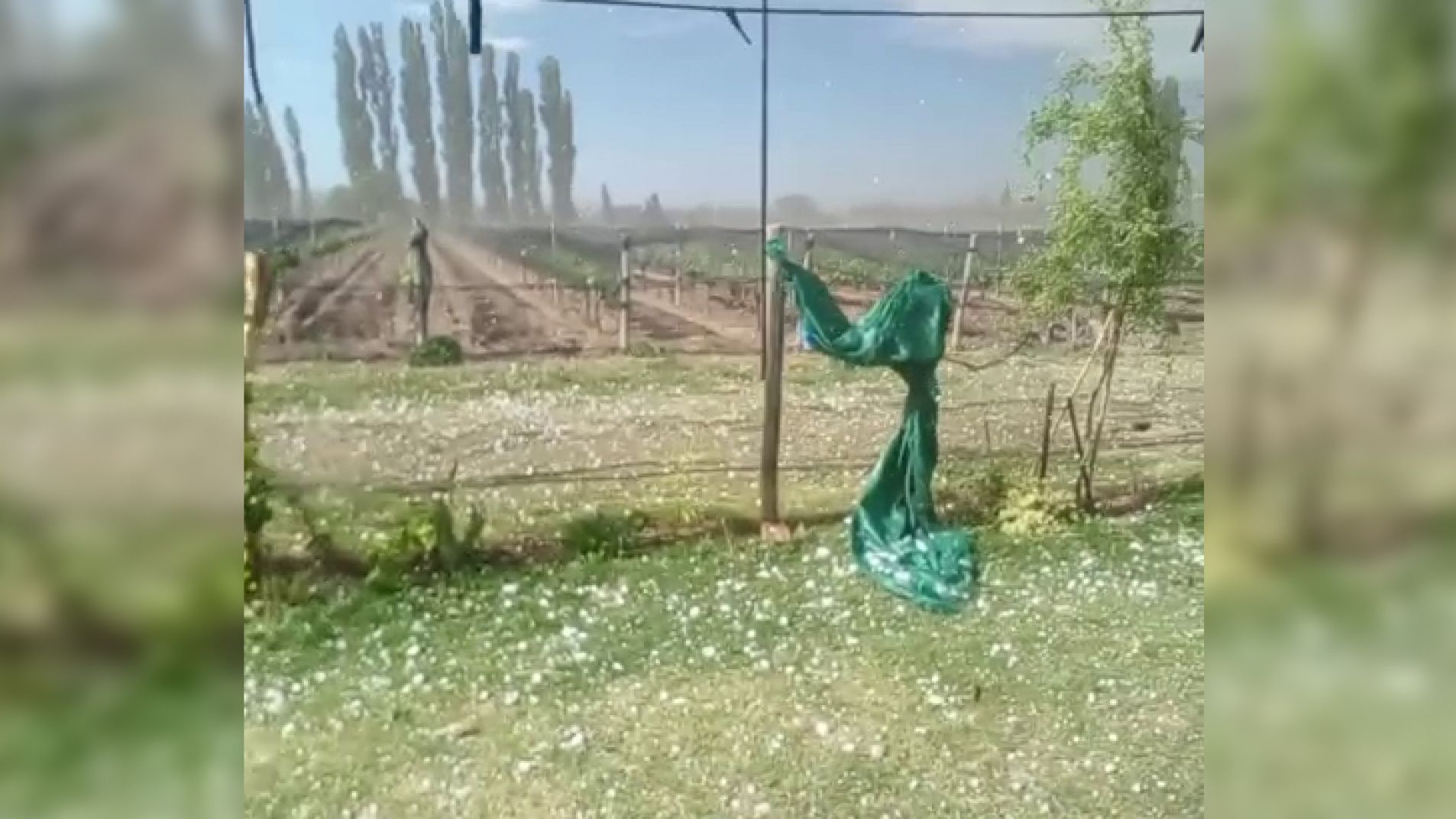 Dos distritos de San Rafael habilitados para hacer denuncias por la tormenta