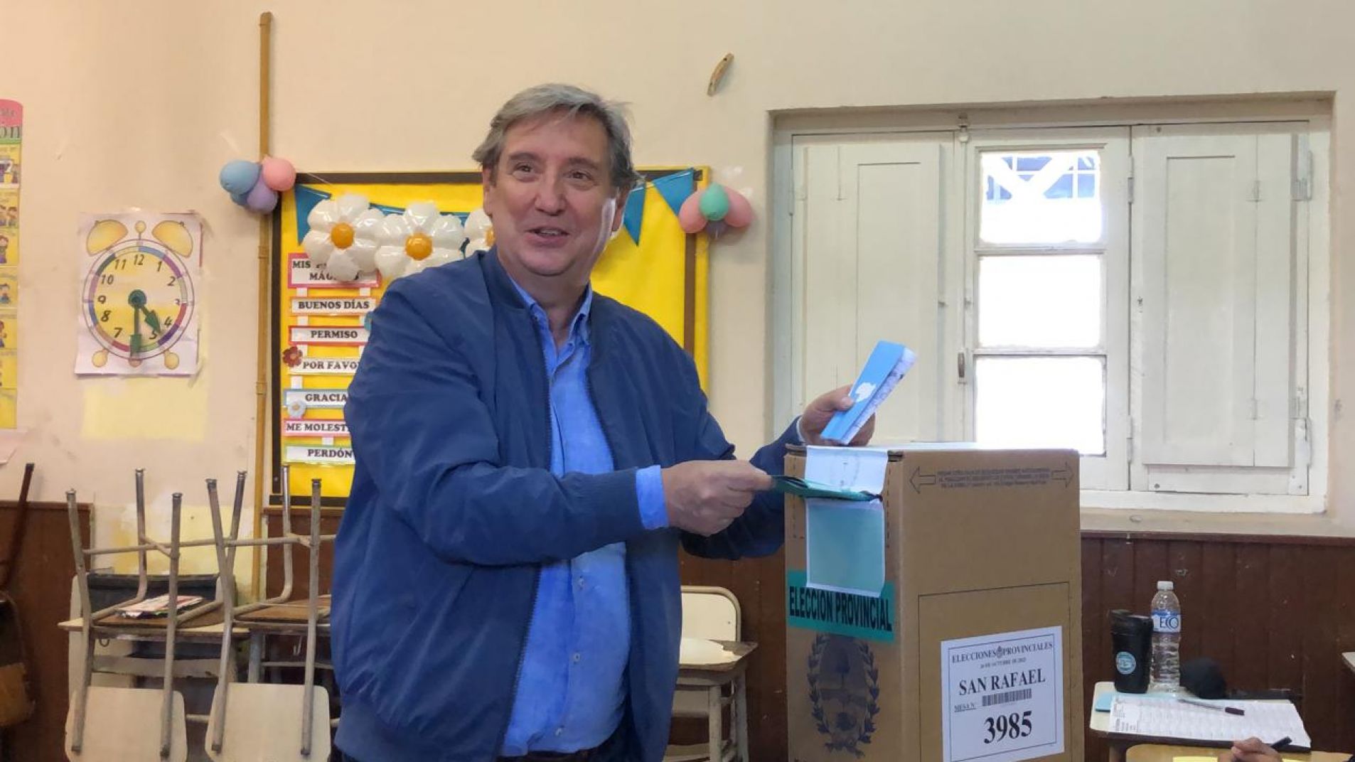 Las fotos de los votos de los candidatos y principales dirigentes