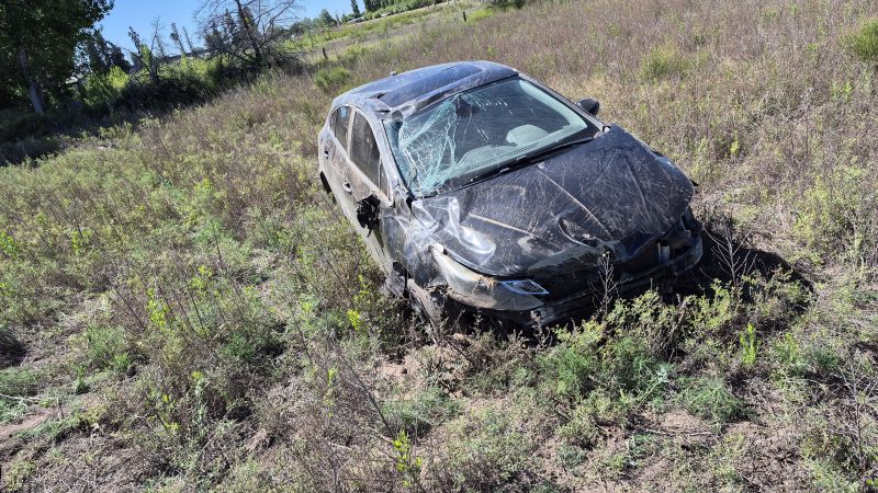 Borracho y sin licencia de conducir volcó sobre la ruta 188