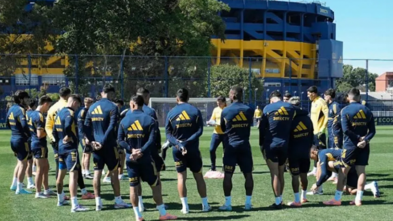Con dos cambios, Úbeda ratificó la formación de Boca
