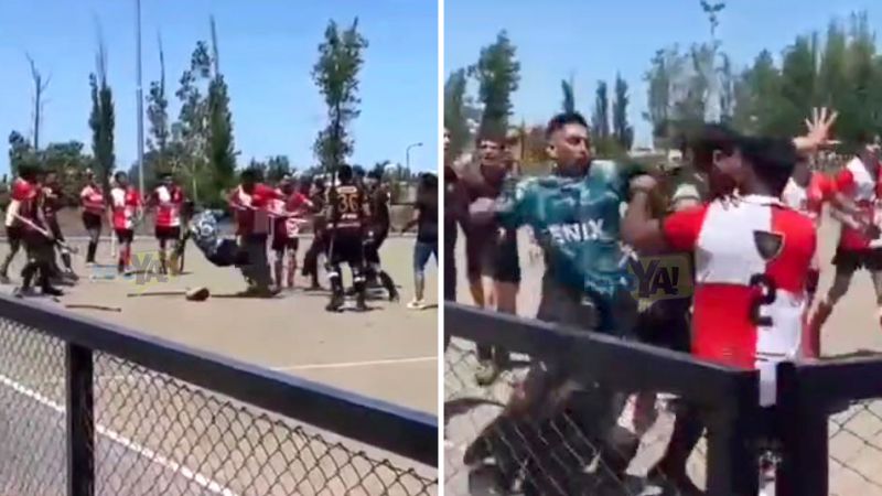 Escándalo en el Hockey Social: brutal pelea entre los jugadores (Video)