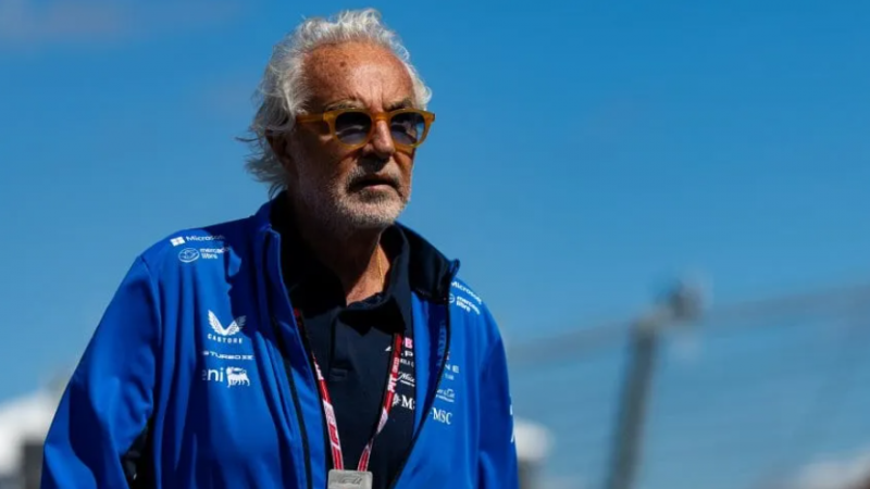 Flavio Briatore visitó Argentina para cerrar la continuidad de Franco Colapinto