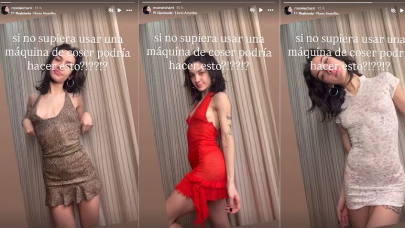 La ingeniosa respuesta de Morena Echarri a las críticas que recibió por coser su remera