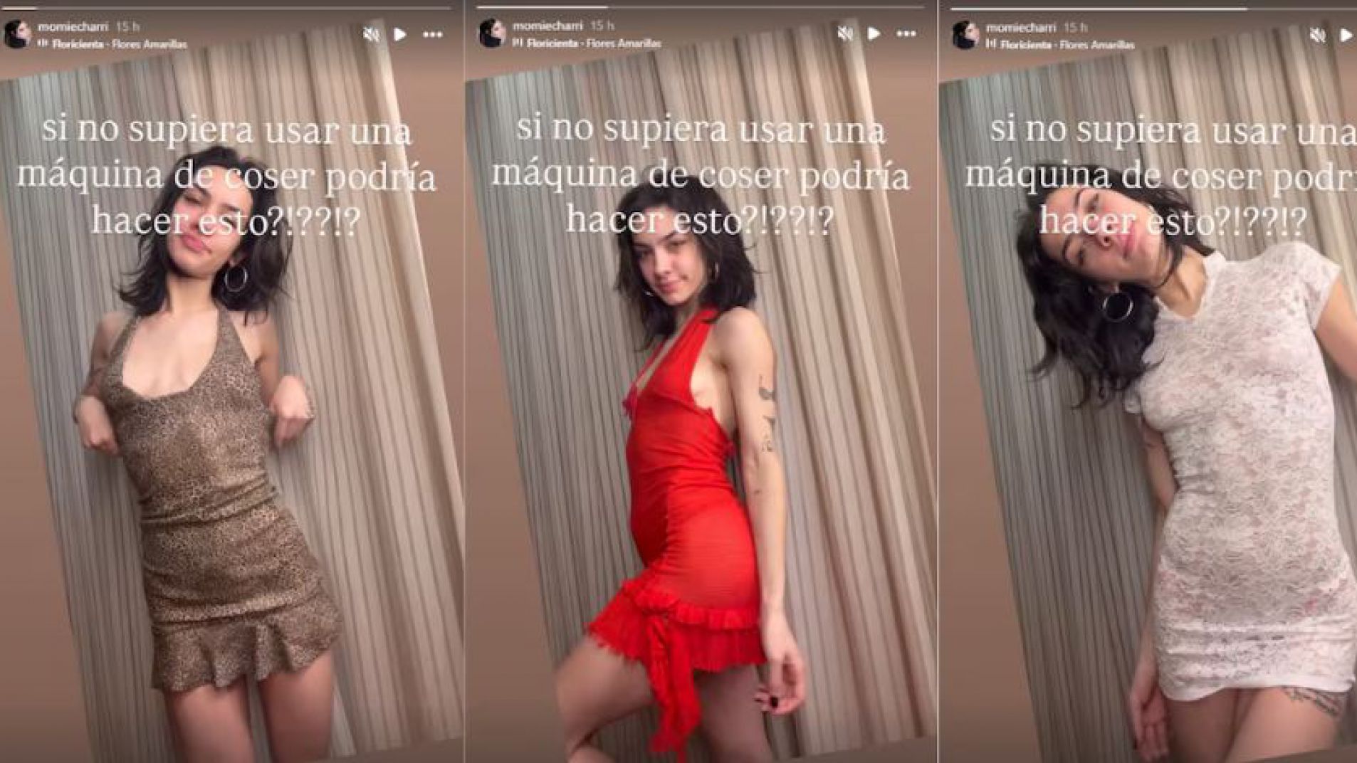 La ingeniosa respuesta de Morena Echarri a las críticas que recibió por coser su remera