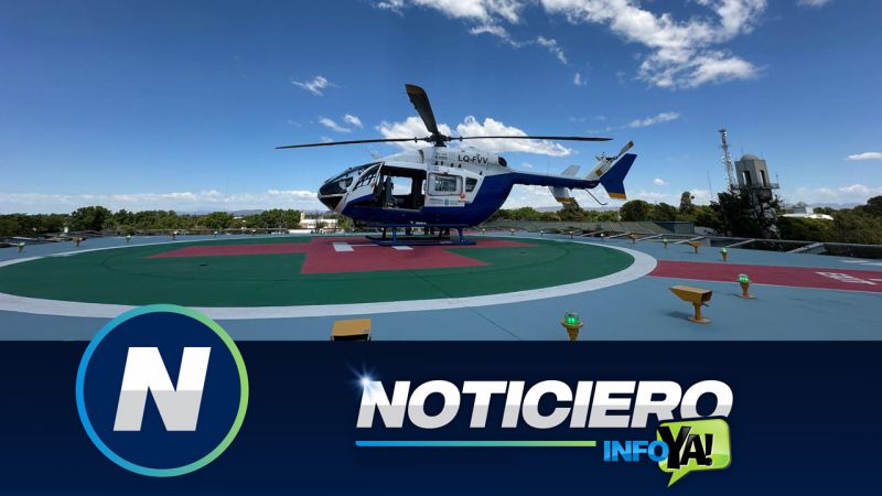 Trasladaron a un nene de un añito en helicóptero sanitario: ¡Fuerza Brunito!