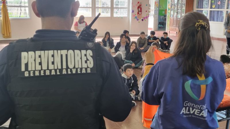 Se realizó el cierre del proyecto "Camino Seguro a la Escuela"