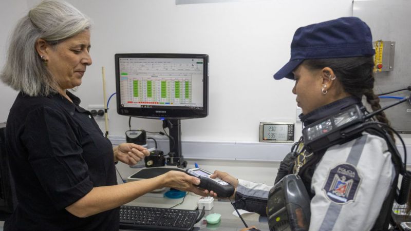 Primera certificación en el Laboratorio de Alcoholímetros de la provincia