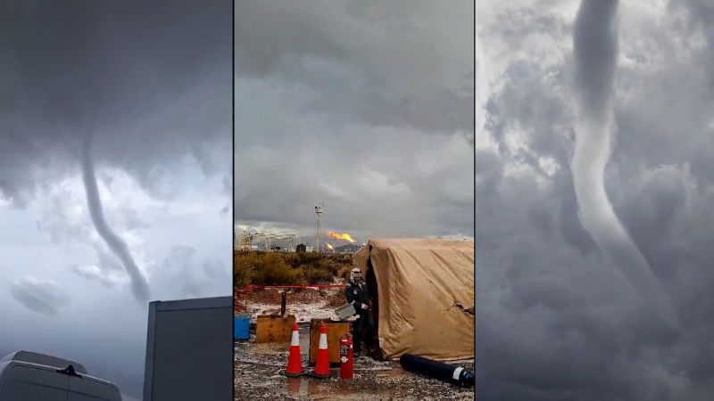 Remolinos de viento causaron un gran susto en Neuquén: mirá los videos