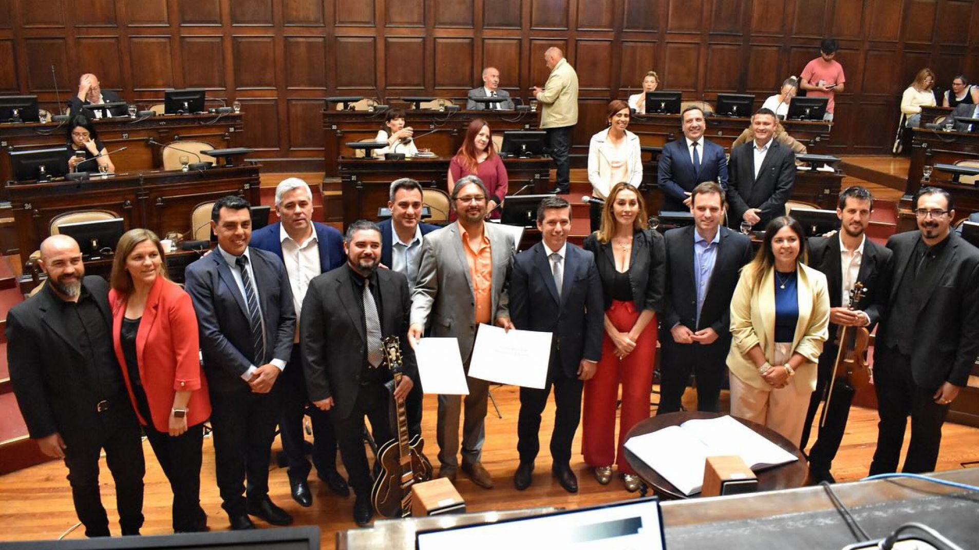 Merecido reconocimiento legislativo a la Orquesta Municipal de San Rafael