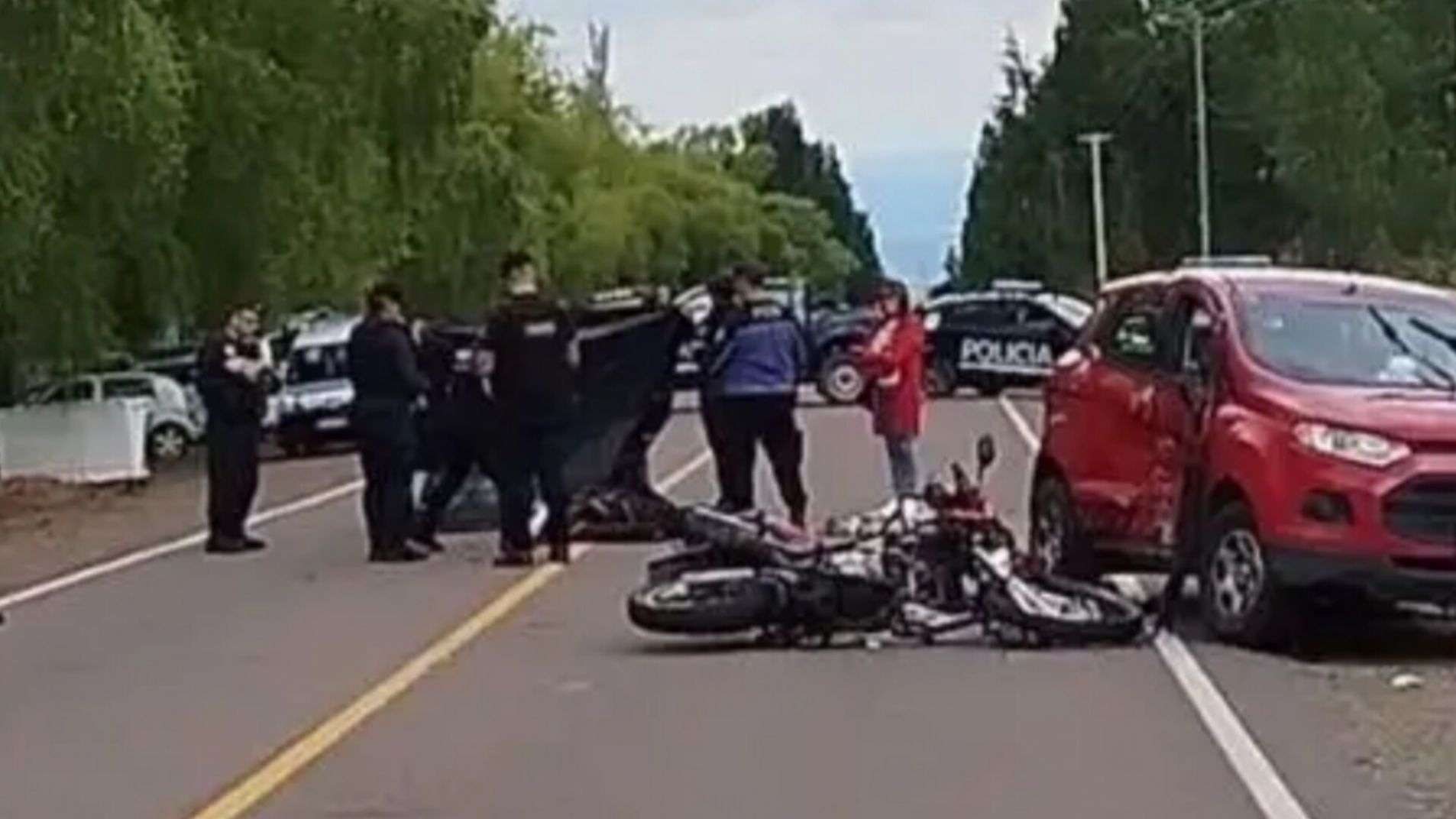 Murió un motociclista al chocar con un auto en Tunuyán: tenía 80 años