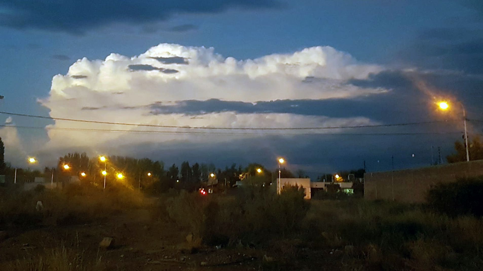 La inestabilidad comenzaría por la tarde pero las tormentas a la noche (foto archivo).