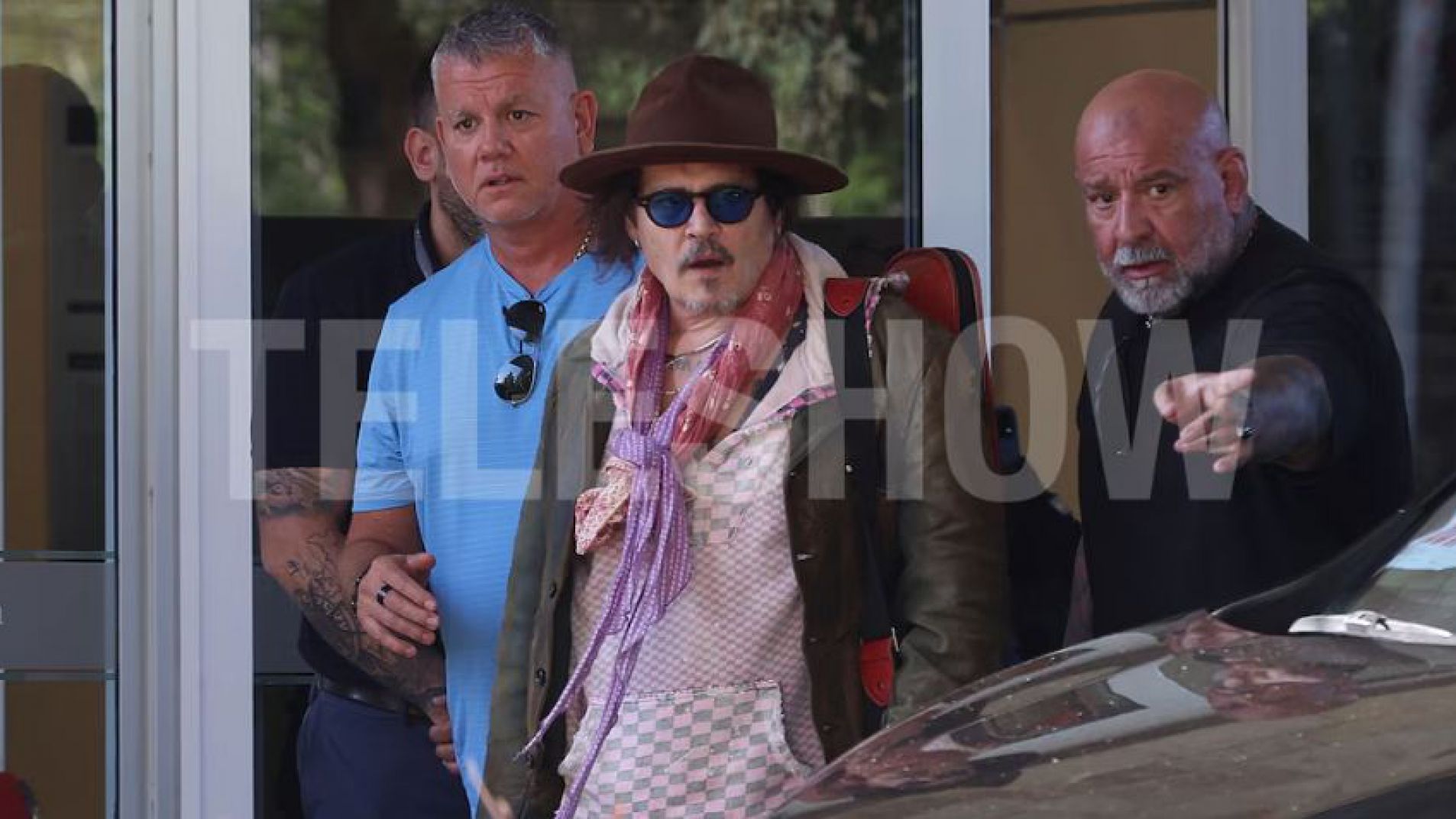 Johnny Depp llegó a la Argentina: sus primeras fotos en el país