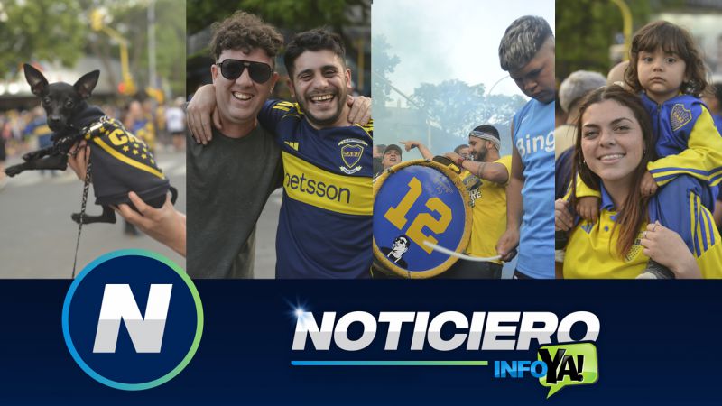Así festejaron los hinchas de Boca en el KM 0: cantos, mensajes y color