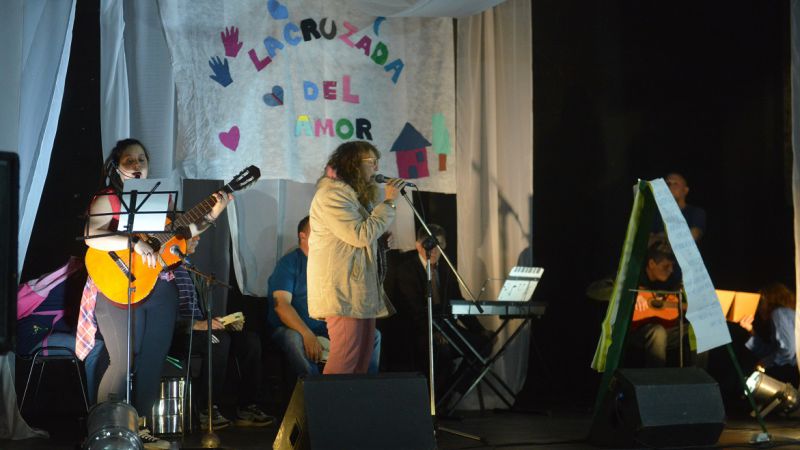 Festival "La cruzada del amor" organizado por Los Tejo