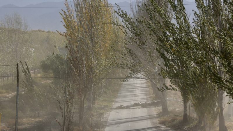 Tres días con Viento Zonda en precordillera que afectará a varios departamentos