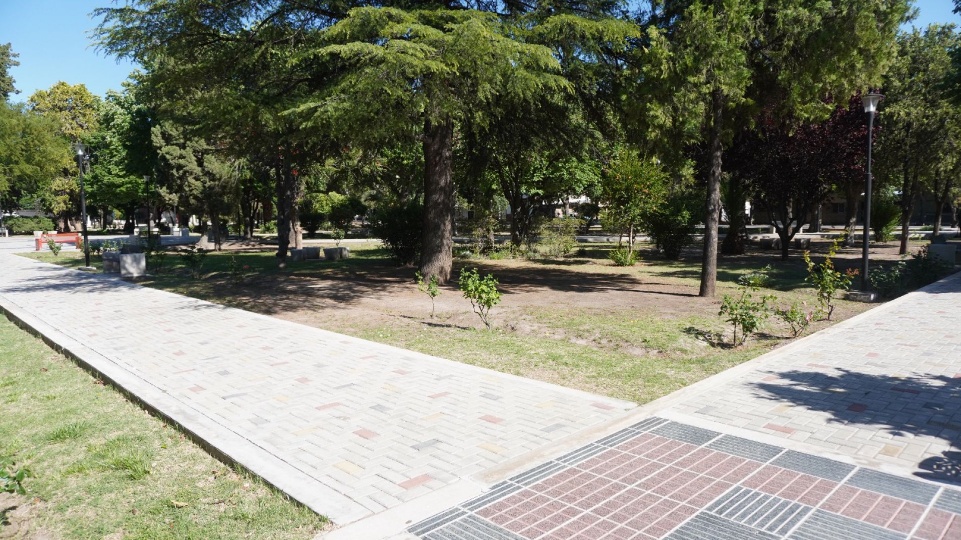 Alvear Oeste: limpieza y preparativos por el aniversario del distrito