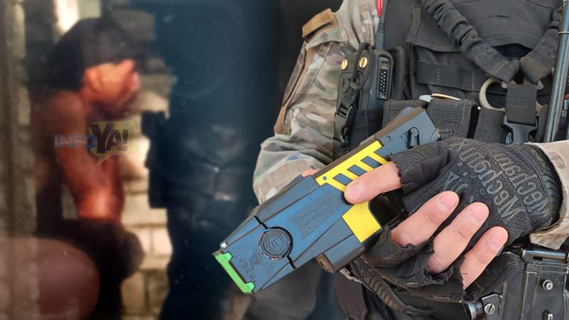 Con el atrincherado utilizaron pistolas Taser por primera vez en San Rafael