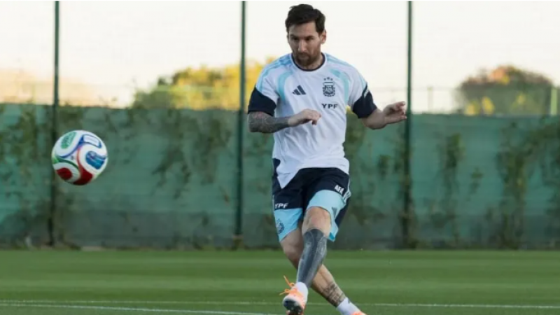 El equipo de la Selección Argentina para enfrentar a Angola