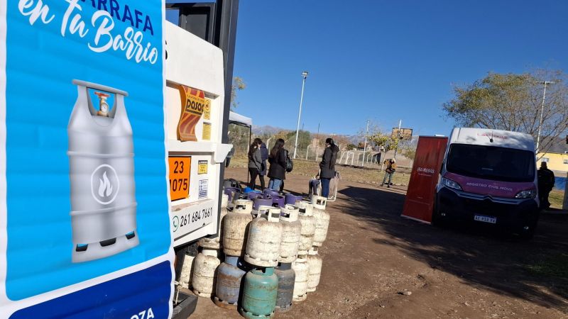 El cronograma para esta semana de "La Garrafa en tu Barrio" en San Rafael