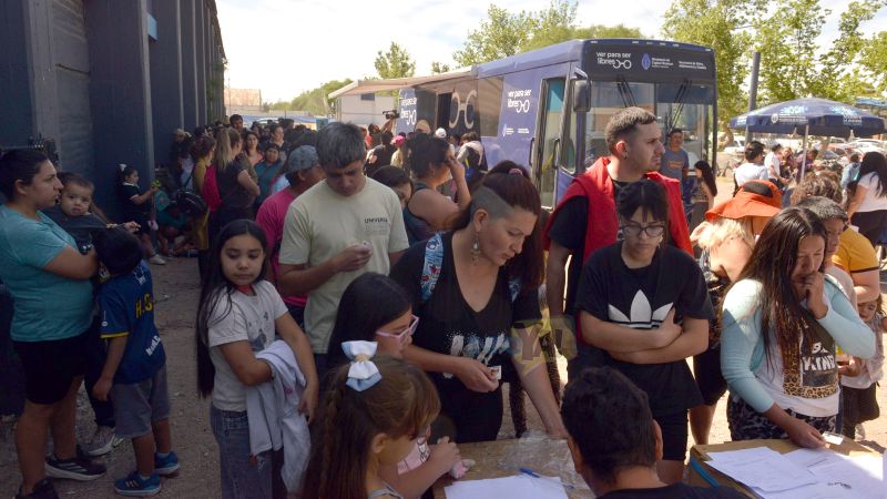 Está en San Rafael el programa "Ver para ser libres" para niños con discapacidad visual