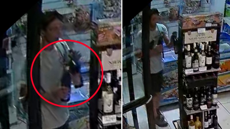 Entró a un comercio y se llevó tres fernet sin pagar: buscan identificarlo