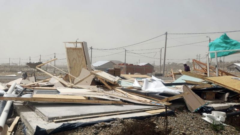Vientos de hasta 150 km/h en toda la Patagonia: videos impresionantes