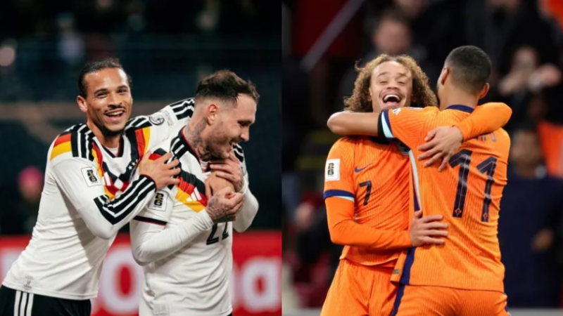 Alemania y Países bajos, al Mundial