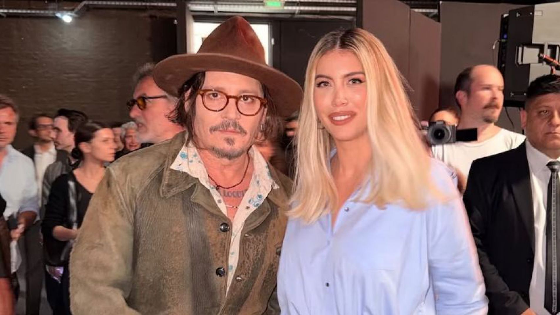 Veró Lozano habló sobre la polémica foto de Wanda con Johnny Depp