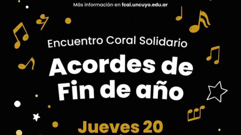 Encuentro coral de niños en la FCAI