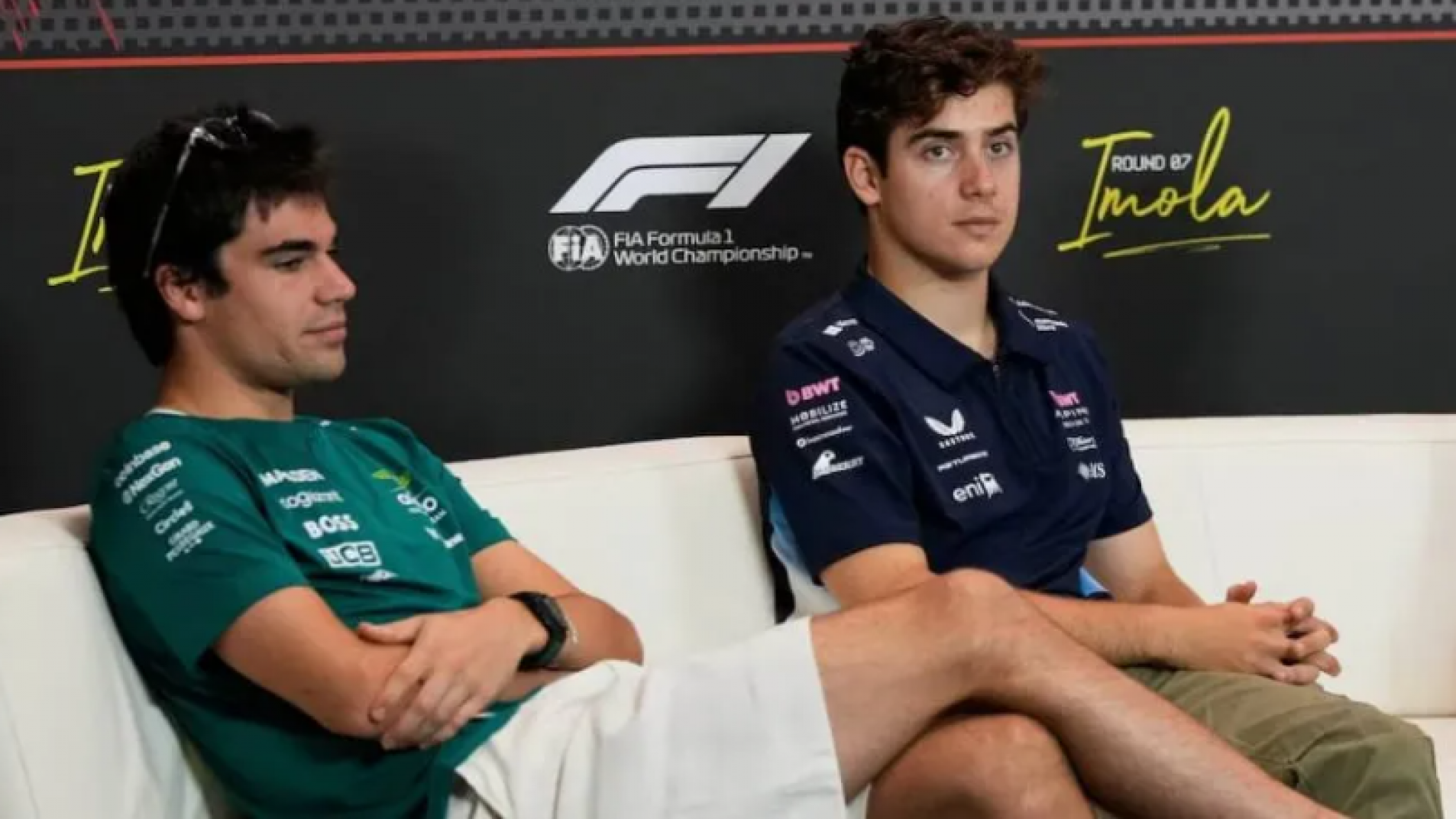 El fuerte ida y vuelta entre Stroll y Colapinto