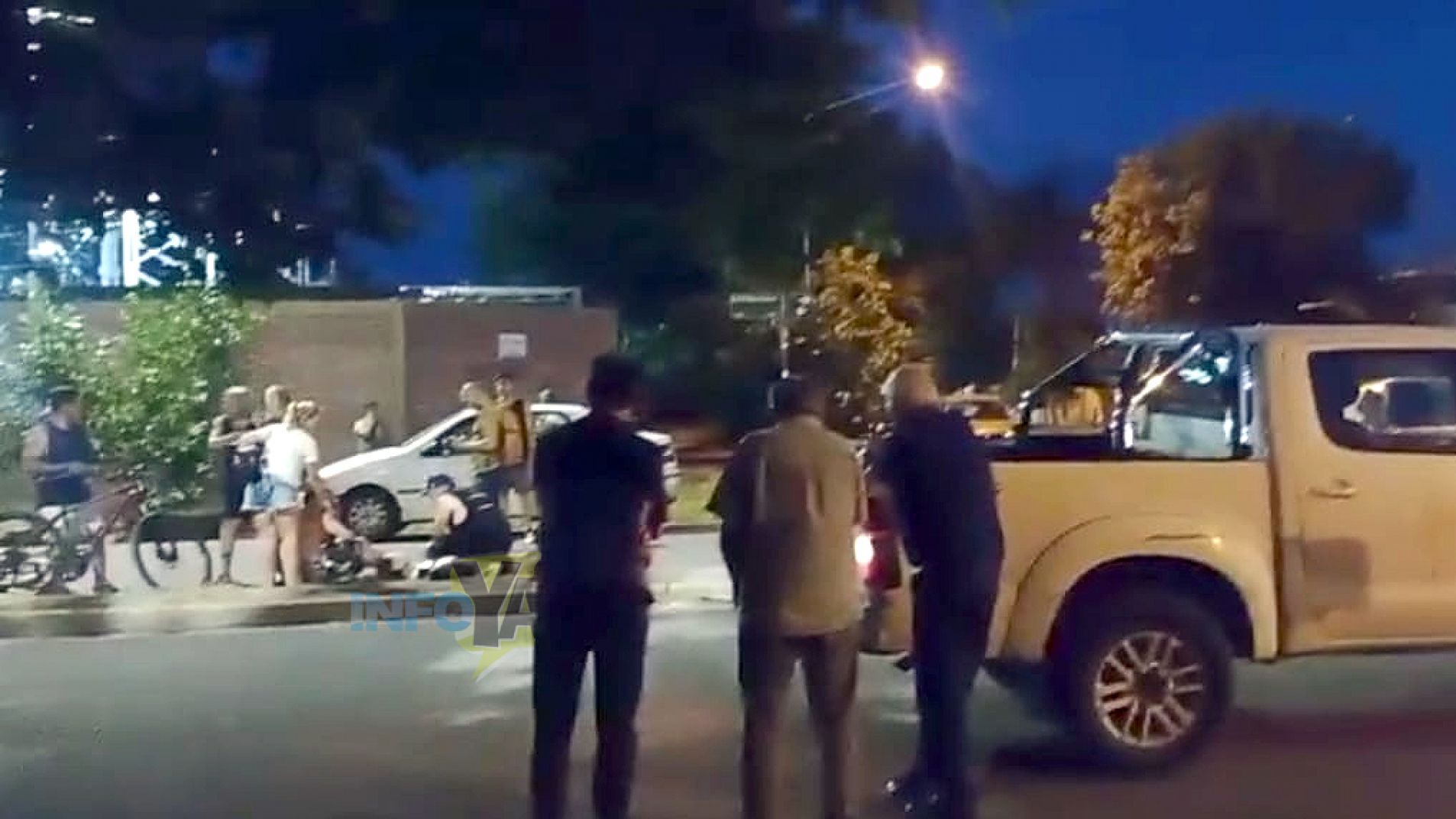 El accidente ocurrió este miércoles alrededor de las 20.45.