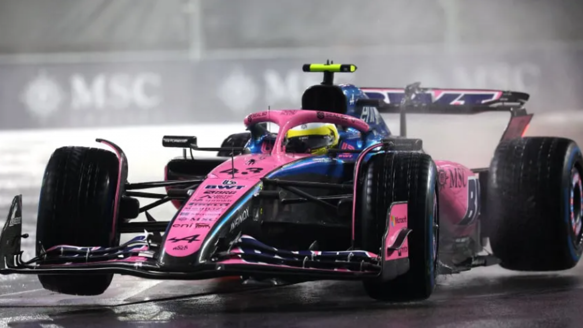 Colapinto, de 10° a 19° en las prácticas libres en Abu Dabi