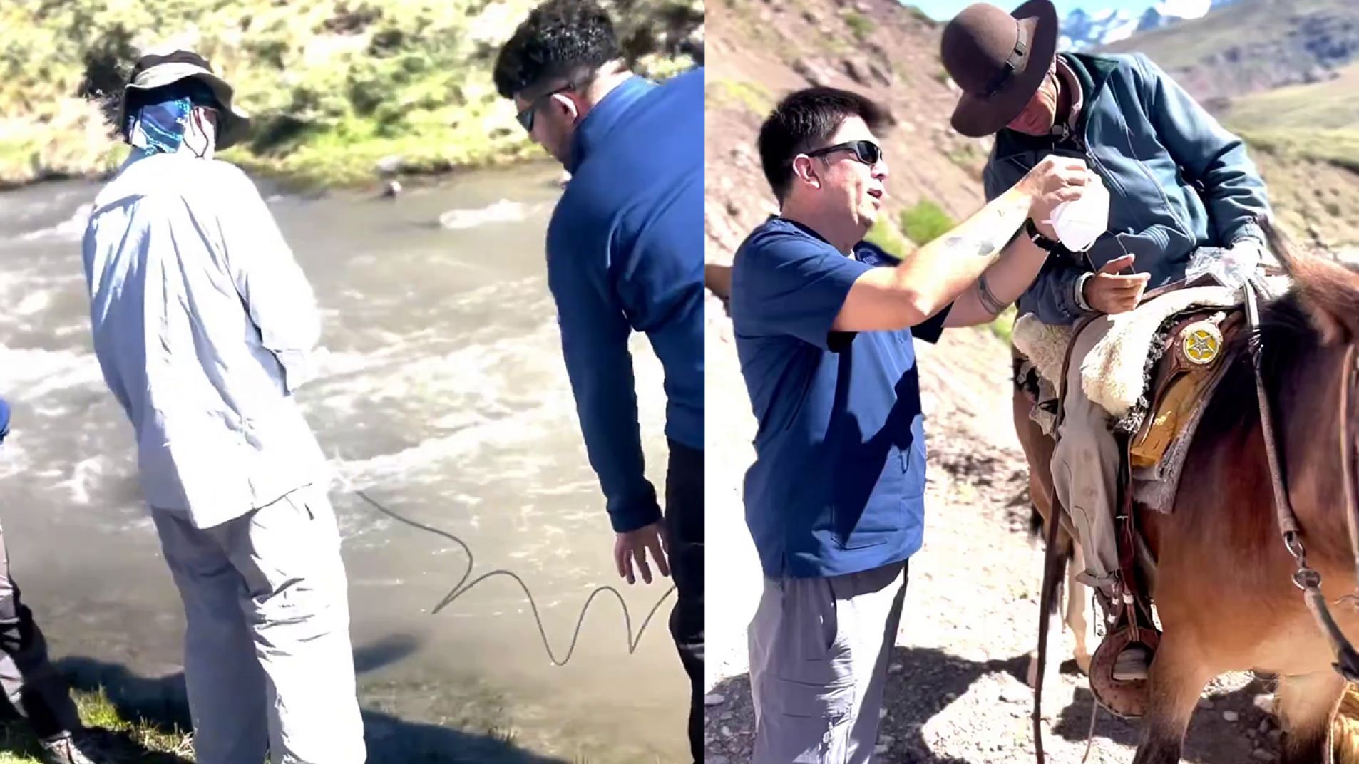 Las medidas se llevan adelante en las zonas cercanas al volcán.