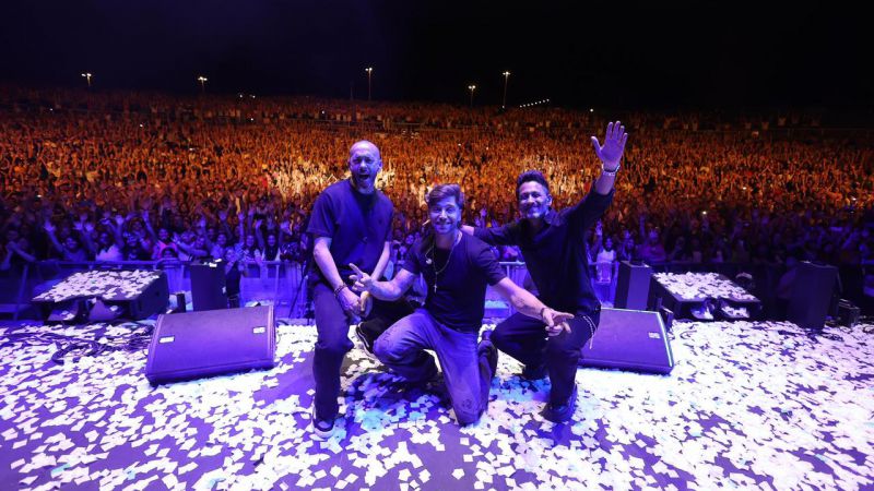 Una noche inolvidable a puro ritmo cuartetero en la Fiesta del Turismo y el Vino