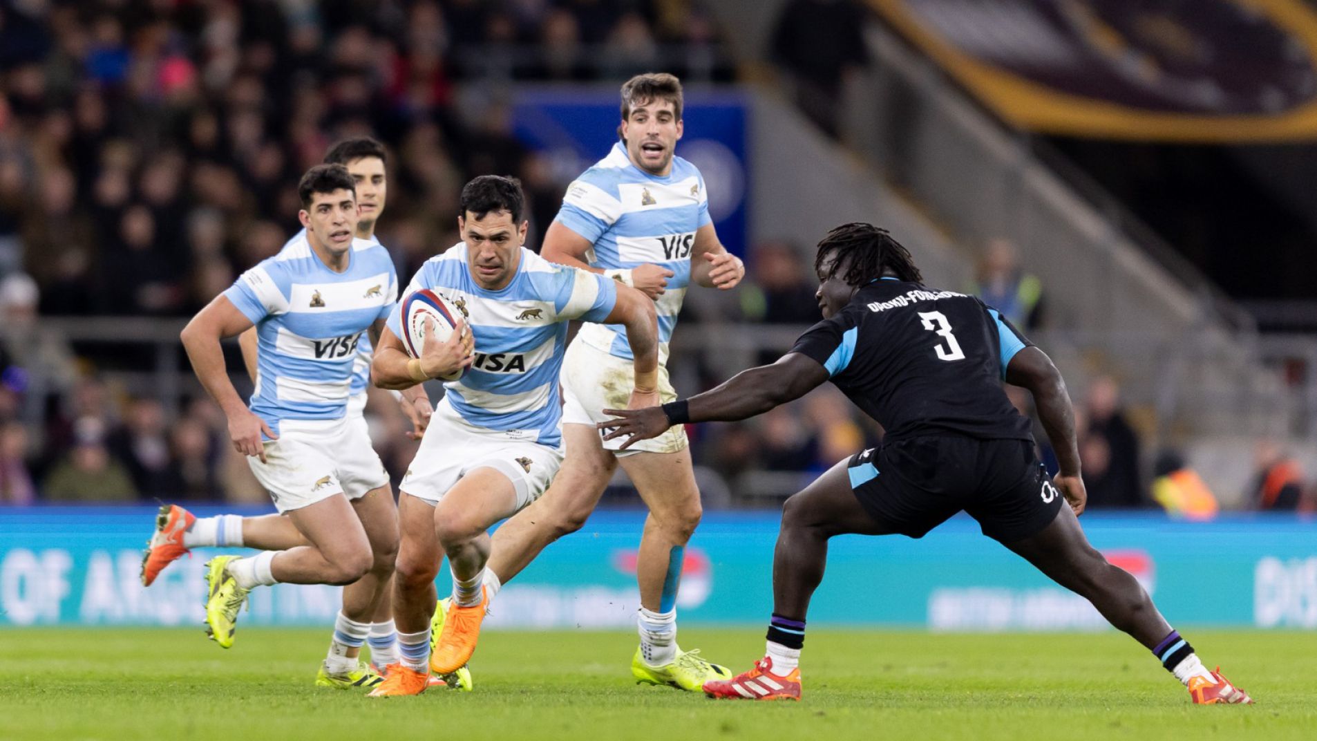 Los Pumas tuvieron contra las cuerdas a Inglaterra, pero cayeron 27-23