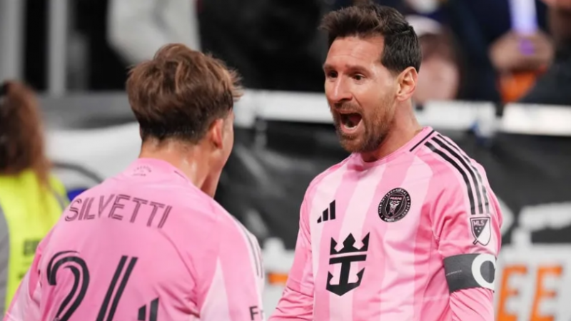 Show de Messi: gol y hat trick de asistencias ante Cincinnati