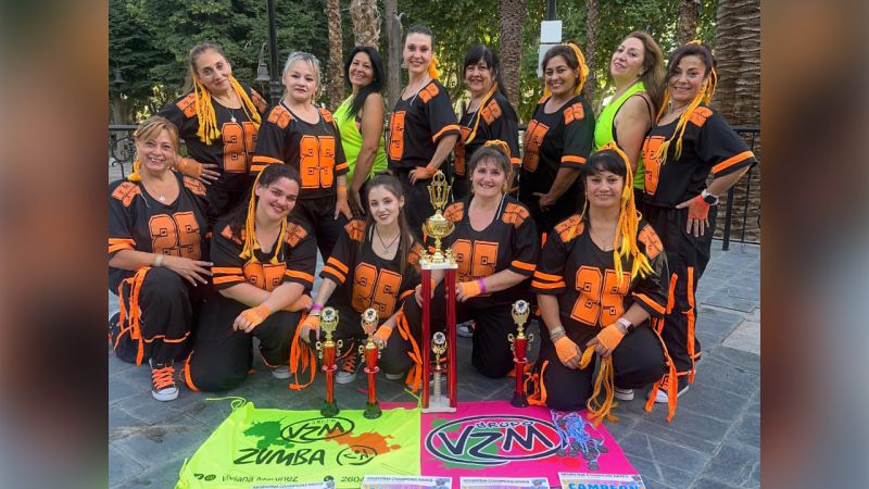 Brillante participación de sanrafaelinas en competencia nacional de baile