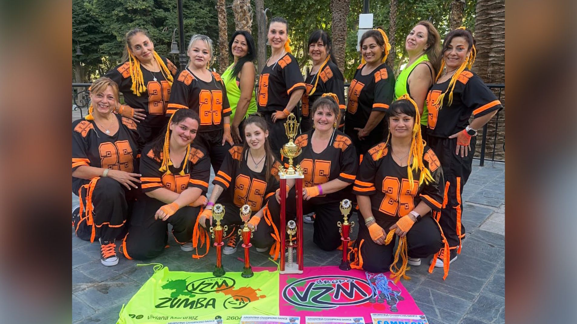 Brillante participación de sanrafaelinas en competencia nacional de baile