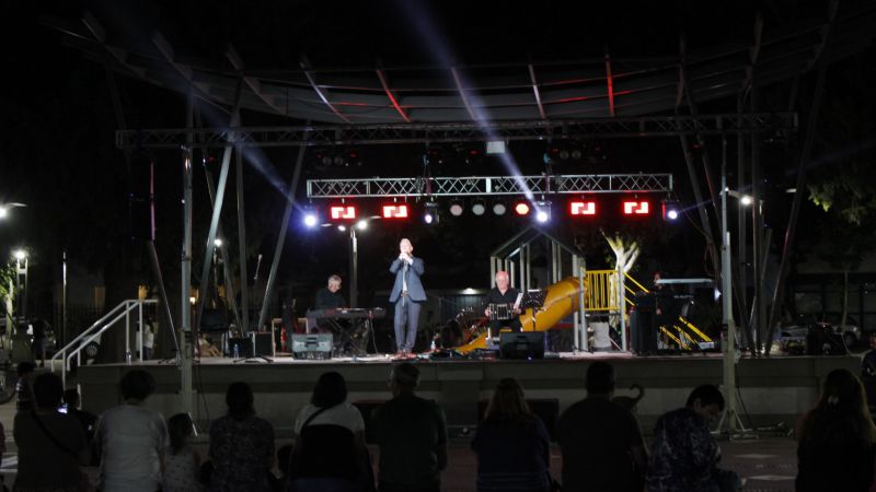 Día de la Música con artistas locales en la plaza Carlos María de Alvear