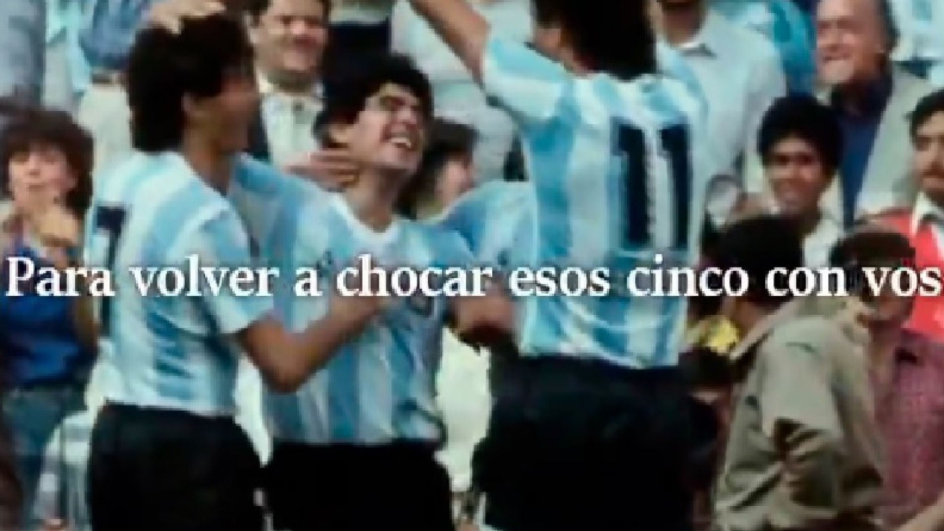 El emotivo video de la Selección a 5 años de la muerte de Diego Maradona