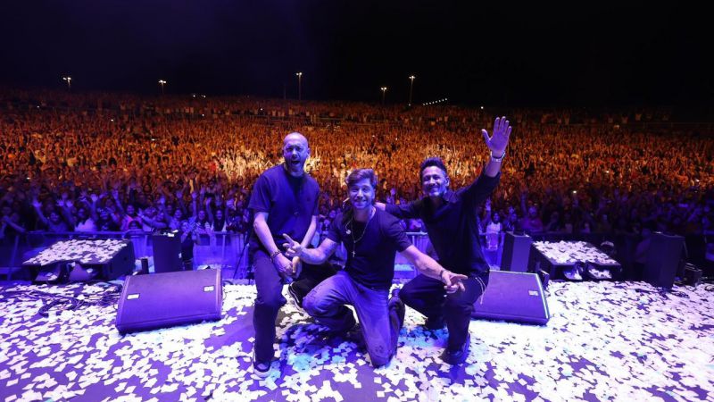 Así fue la actuación de La Konga en la Fiesta del Turismo y el Vino 2025