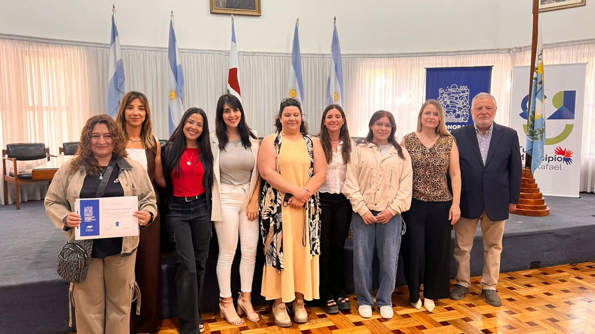 El Concejo entregó distinciones a varios sanrafaelinos