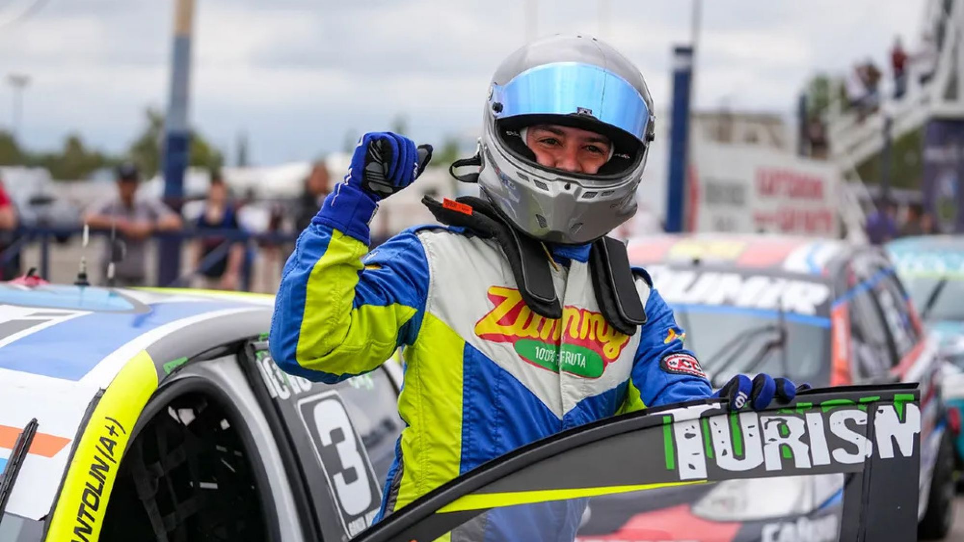 Gonzalo Antolín voló en San Martín y largará adelante en la definición del TN