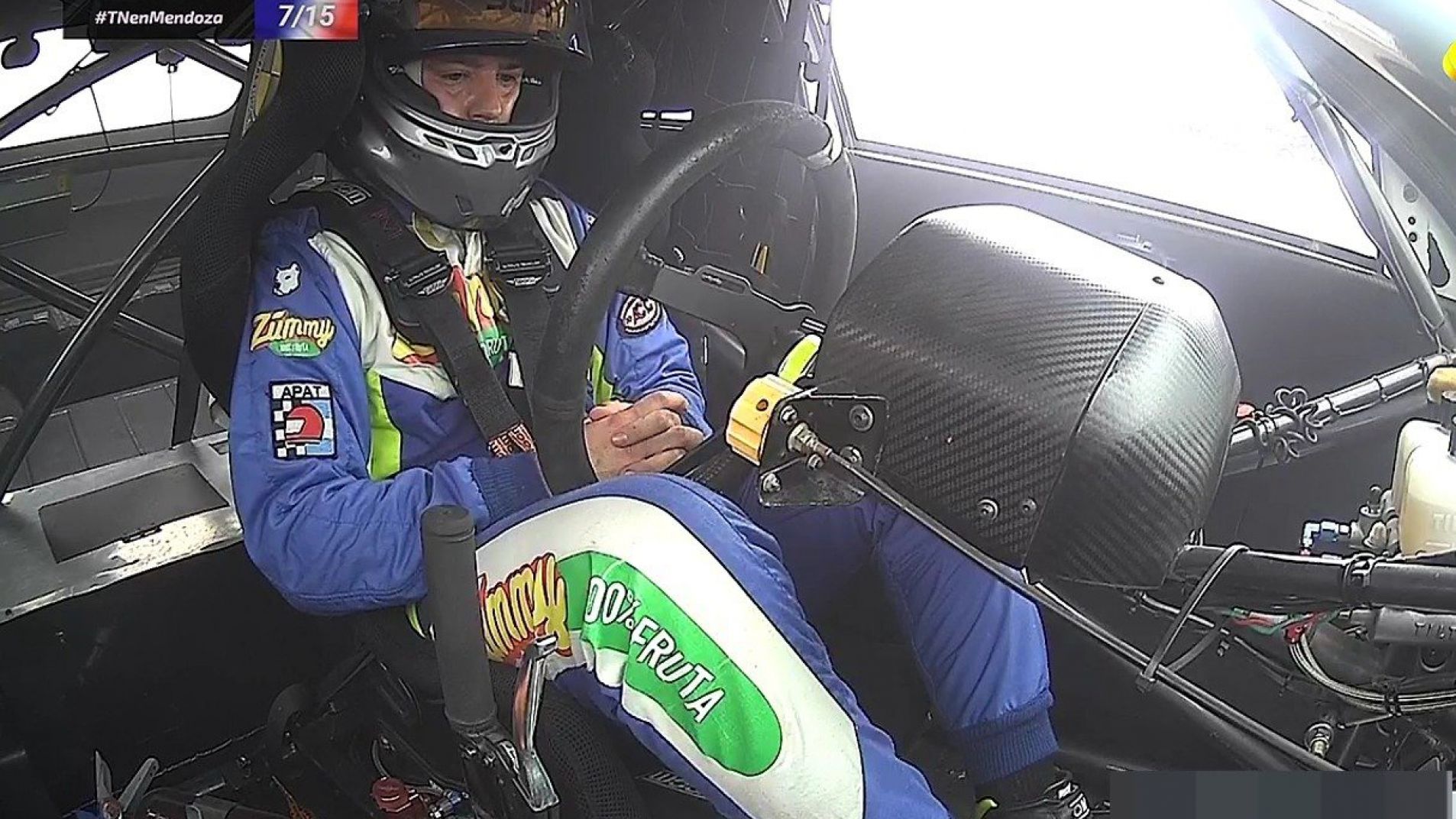 Desazón: Gonzalo Antolín se quedó afuera porque se le rompió el motor