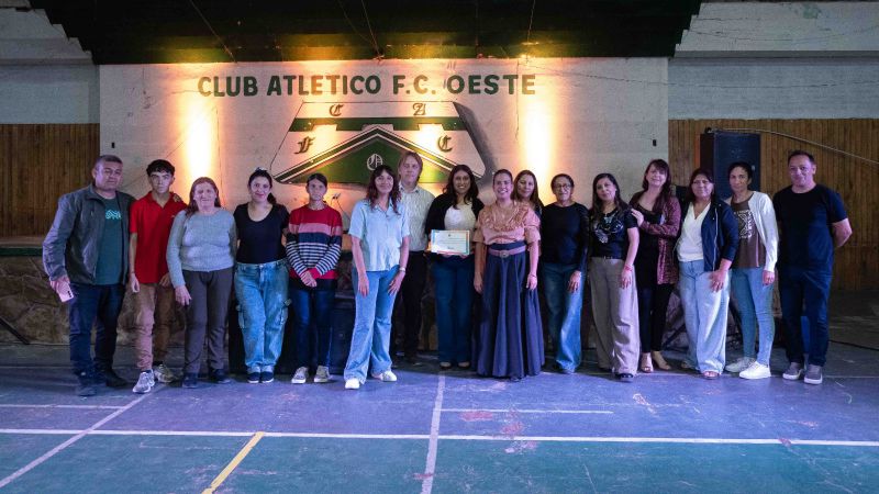 Alvear Oeste celebró el cierre de los Talleres Municipales