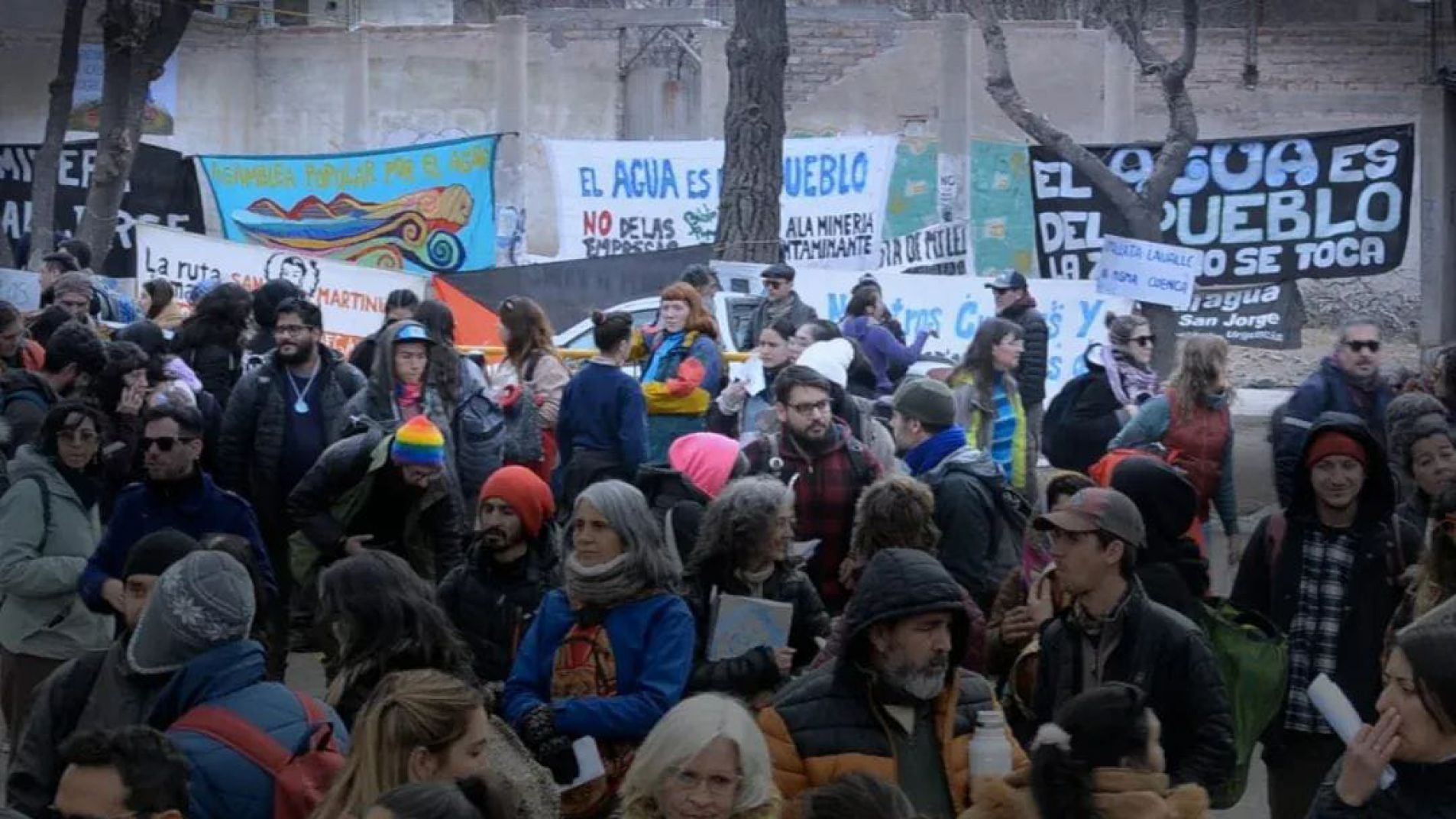 La Asamblea por el Agua sale a la calle a protestar contra la Minería
