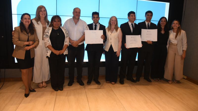 El Senado distinguió a tres alumnos sanrafaelinos de la ENET