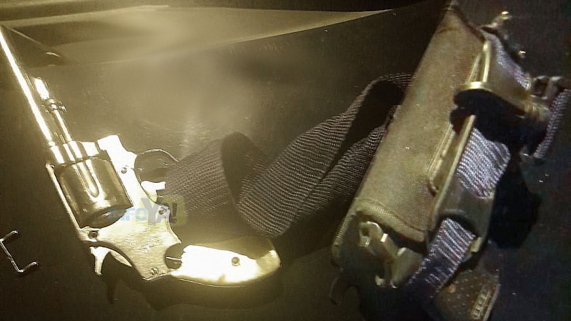 A un joven de 22 años le secuestraron un revólver calibre 32 y una pistola calibre 380.