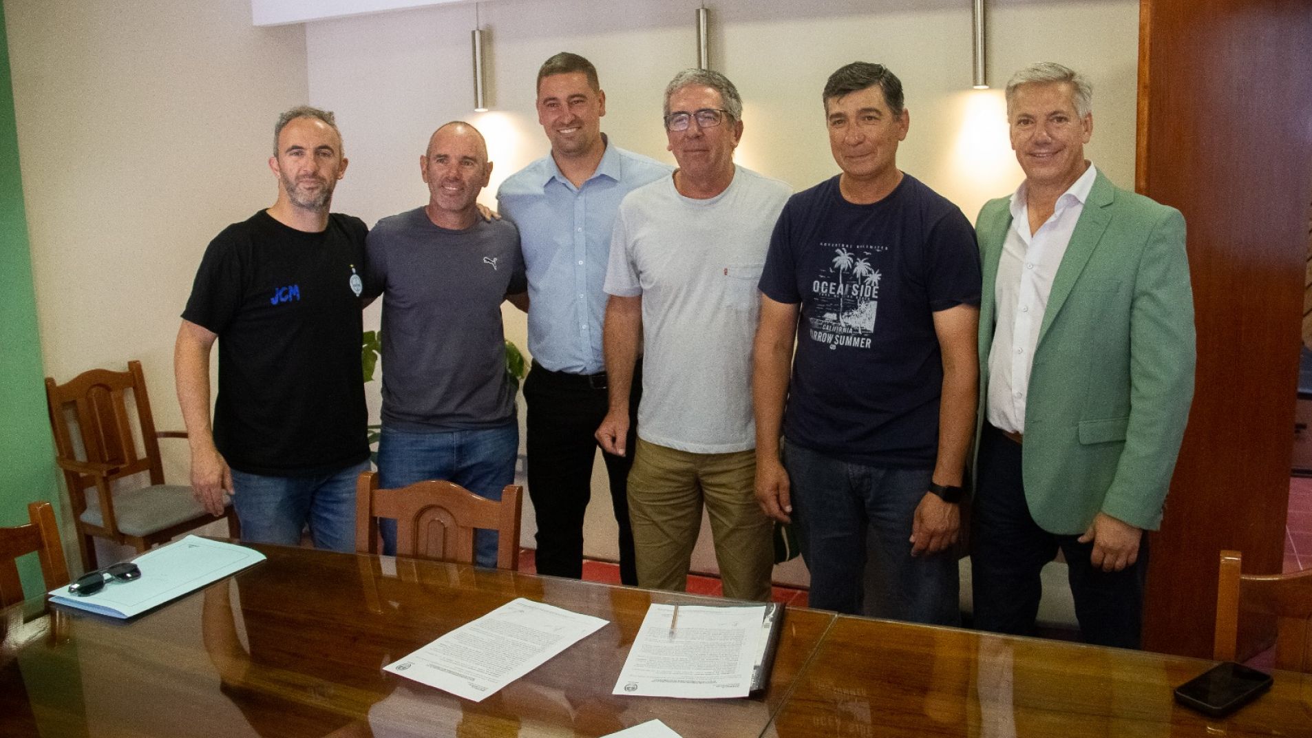 Entrega de subsidio al Club Boca Juniors La Escandinava